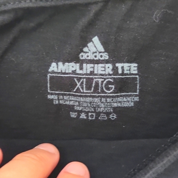 3 Adidas Amplifier Tee Athletic Shirts - Picture 3 of 7